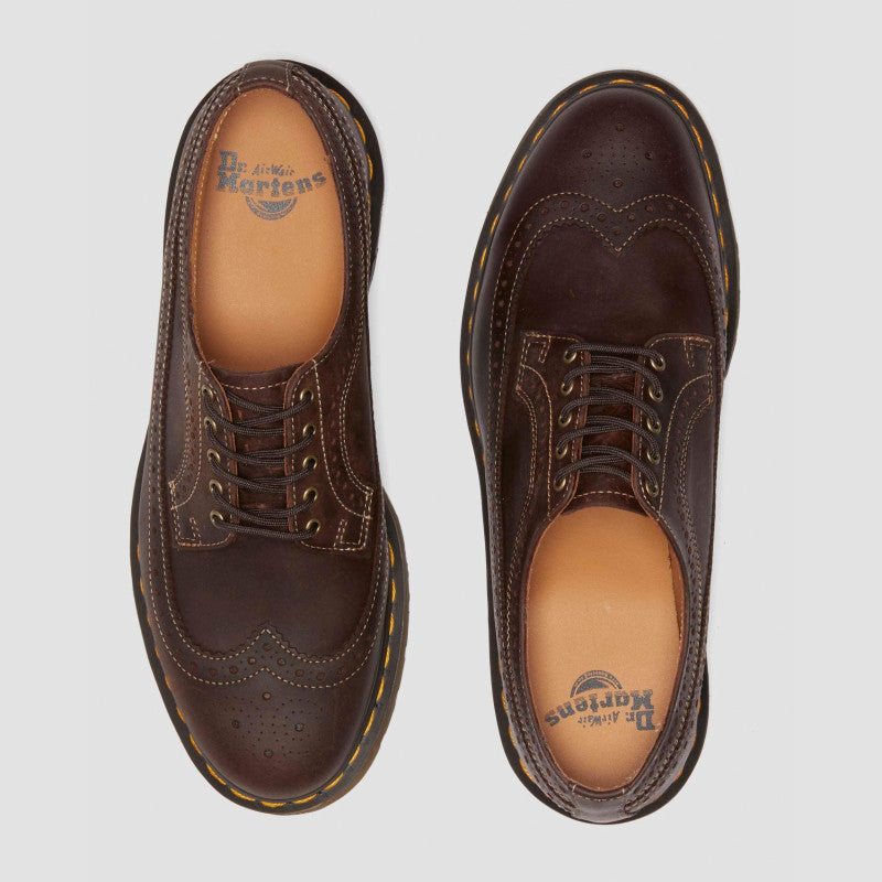 Dr. Martens 3989 YS Brogue Dark Brown Crazy Horse