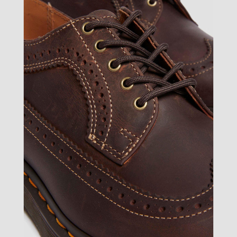 Dr. Martens 3989 YS Brogue Dark Brown Crazy Horse