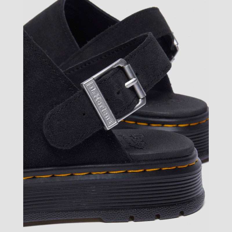 Dr. Martens BROOKLINE MULE Black Bronx Suede