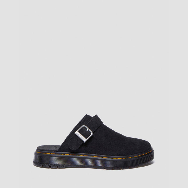 Dr. Martens BROOKLINE MULE Black Bronx Suede