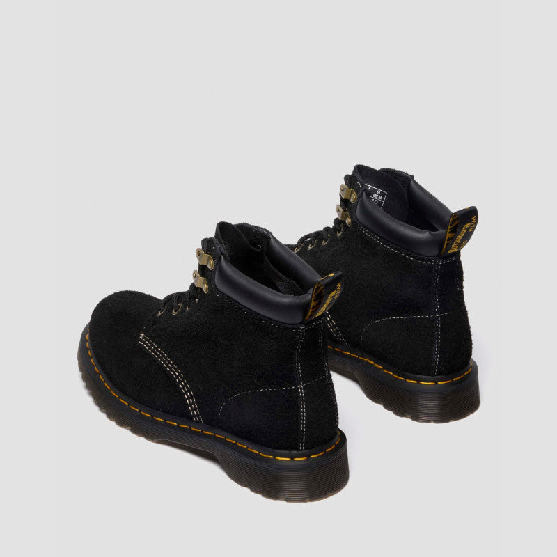 Dr. Martens 939 Black Long Napped Suede