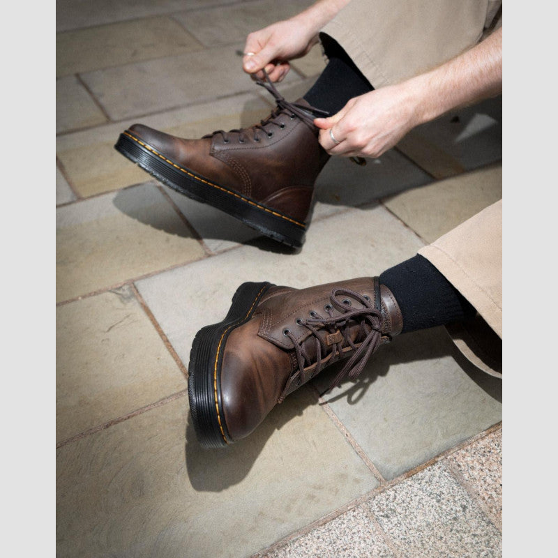 Dr. Martens Brookline Chukka Dark Brown Crazy Horse