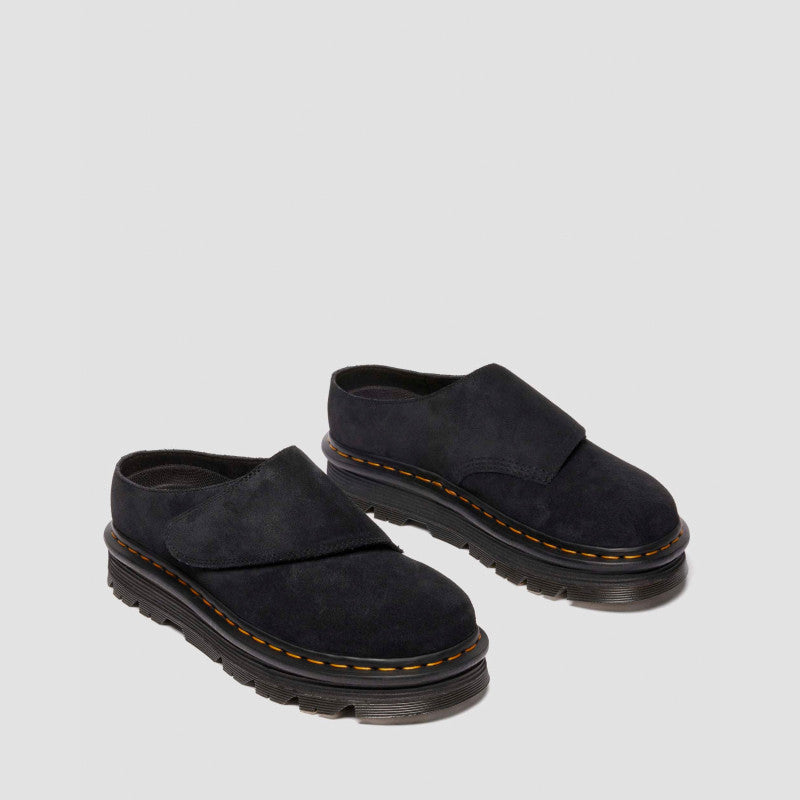 Dr. Martens ZEBZAG ANYWAIR Black Bronx Suede
