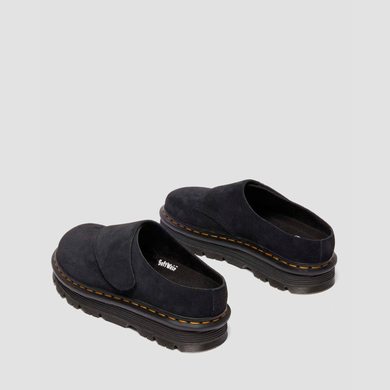 Dr. Martens ZEBZAG ANYWAIR Black Bronx Suede