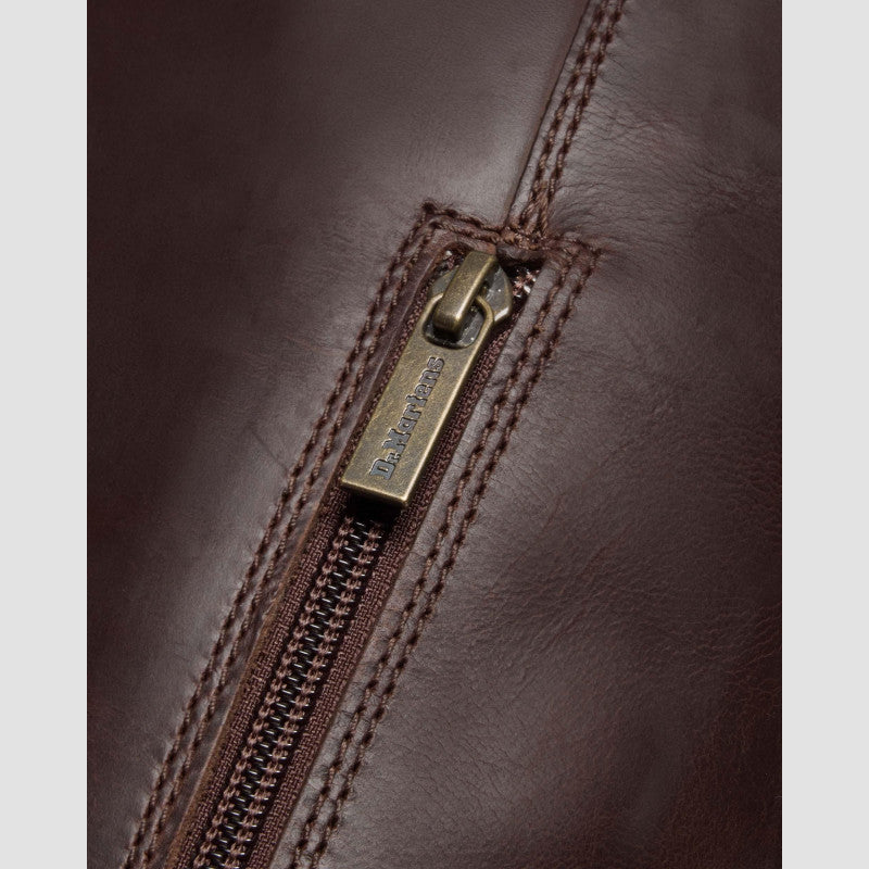 Dr. Martens Anistone BKR High Leg Dark Brown Crazy Horse