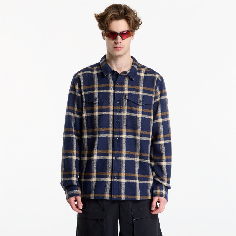 Koszula Patagonia M's Fjord Flannel Shirt Crossing: New Navy