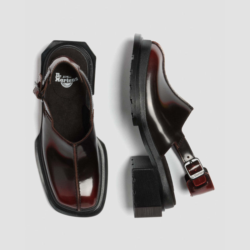 Dr. Martens MAYBOLE MULE Cherry Red Arcadia