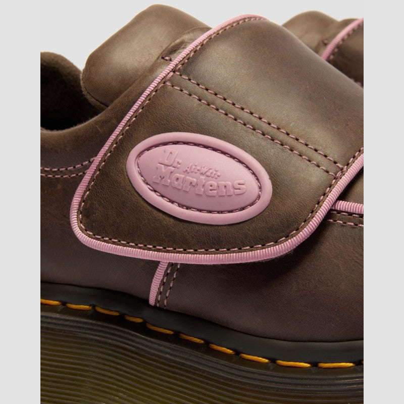 Dr. Martens BUZZ STRAP VELCRO Dark Brown Wyoming