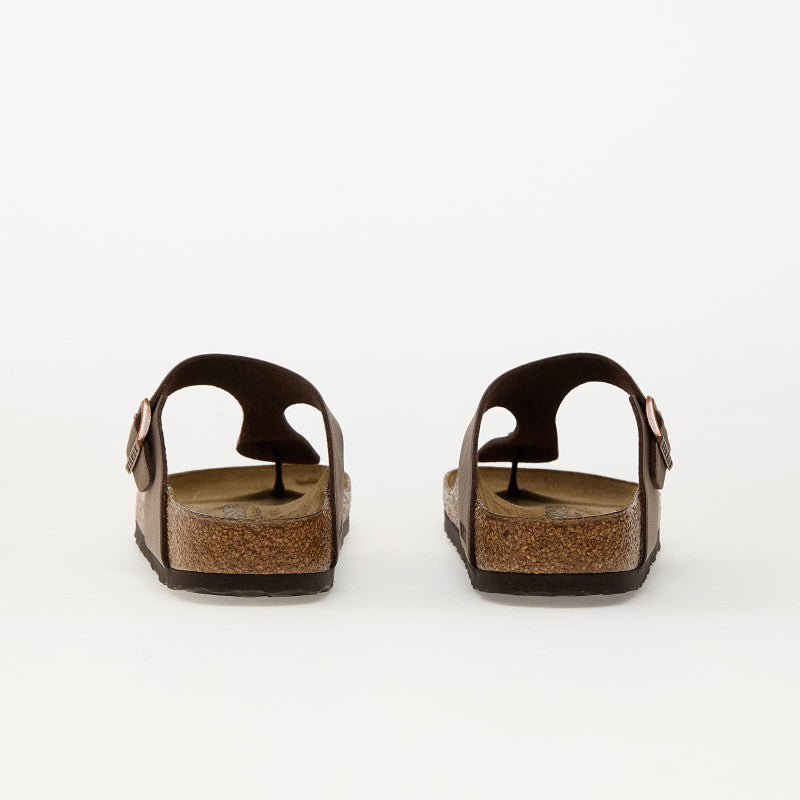 Birkenstock Gizeh Birko-Flor Birkibuc mocca