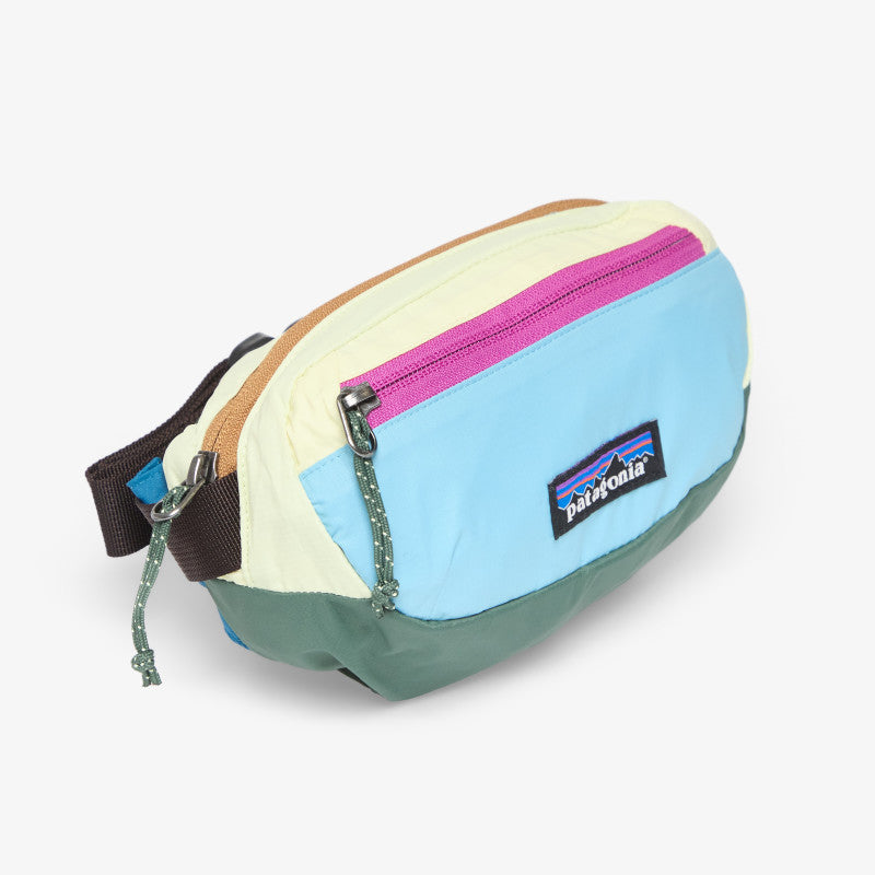 Nerka Patagonia Terravia Mini Hip Pack Patchwork: Snowmelt Blue