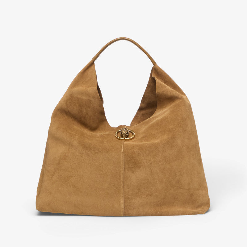 Kurt Geiger Chelsea Lg Slouch Hobo Tan