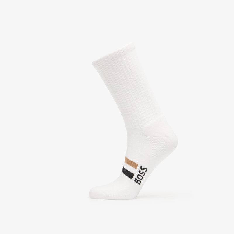 Hugo Boss 3-Pack Qs Rib Iconic Vb White