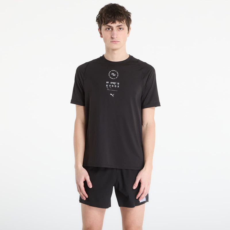 Puma M Puma x HYROX Dryelite Tee Puma Black