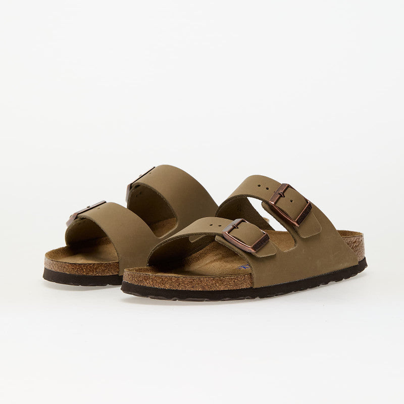 Birkenstock Arizona Soft Footbed Natural Leather Oiled Tabacco Brown