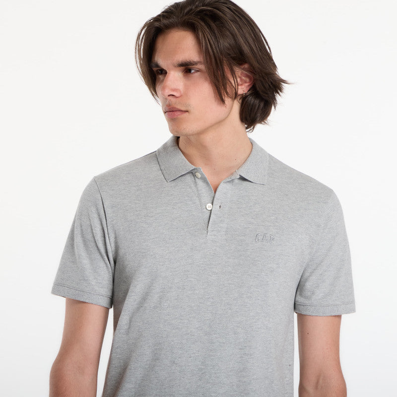 GAP F-Logo Pk Polo Grey
