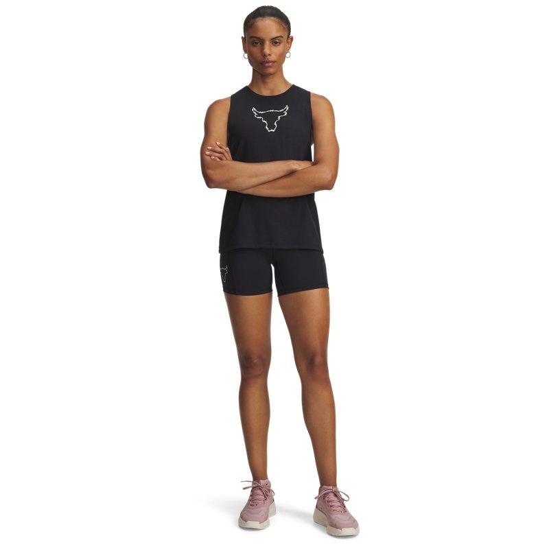 Under Armour Project Rock Middie Short Black