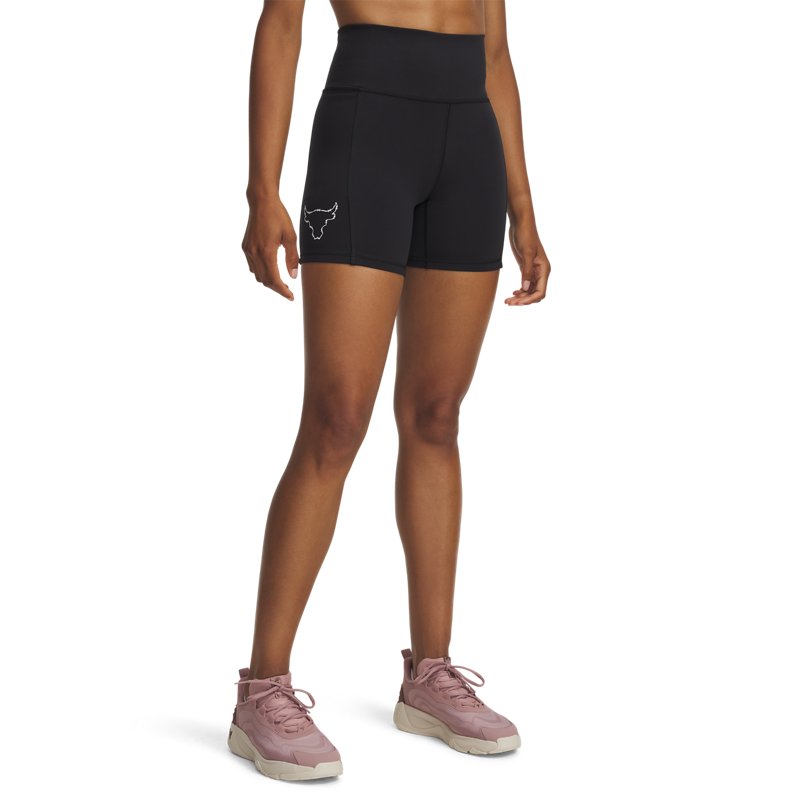 Under Armour Project Rock Middie Short Black