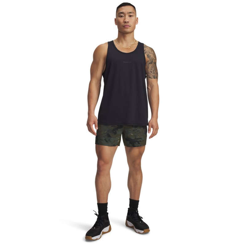 Under Armour Project Rock Ultimate Short Green Camo