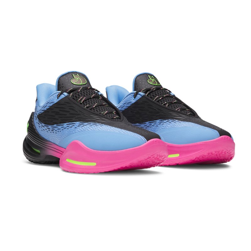 Under Armour D. FOX 3 Black/ Horizon Blue/ Hyper Green
