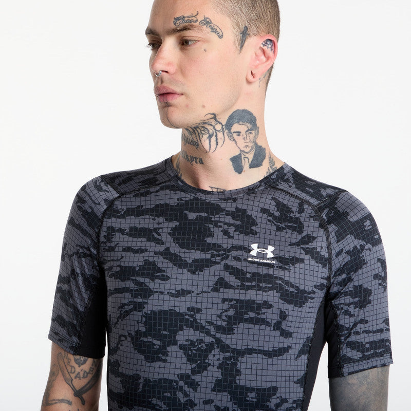 Under Armour HG Printed SS Black