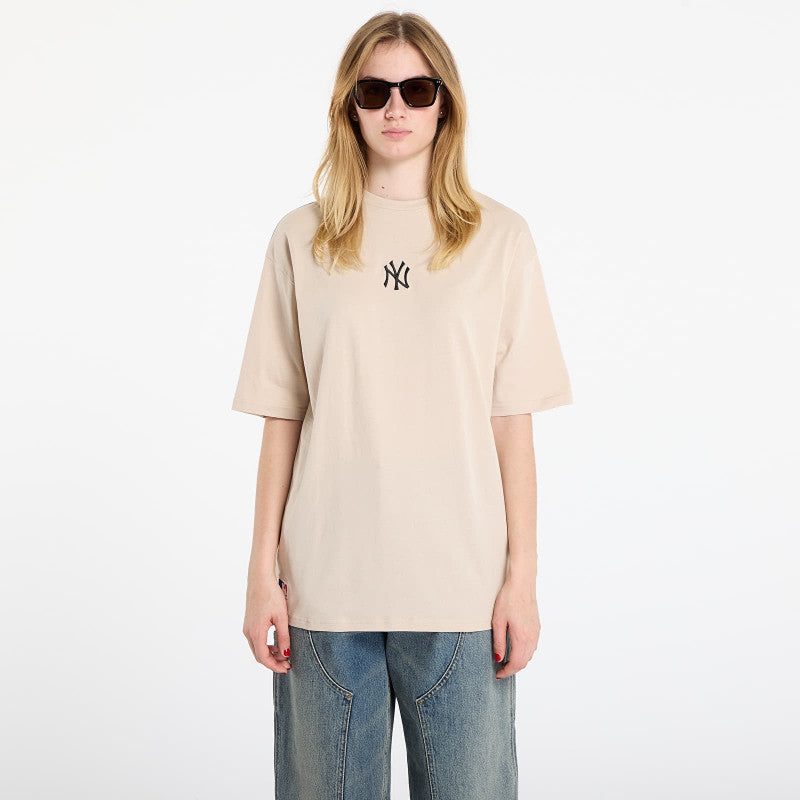 New Era MLB Nos Le Midi Os Tee New York Yankees UNISEX Stone