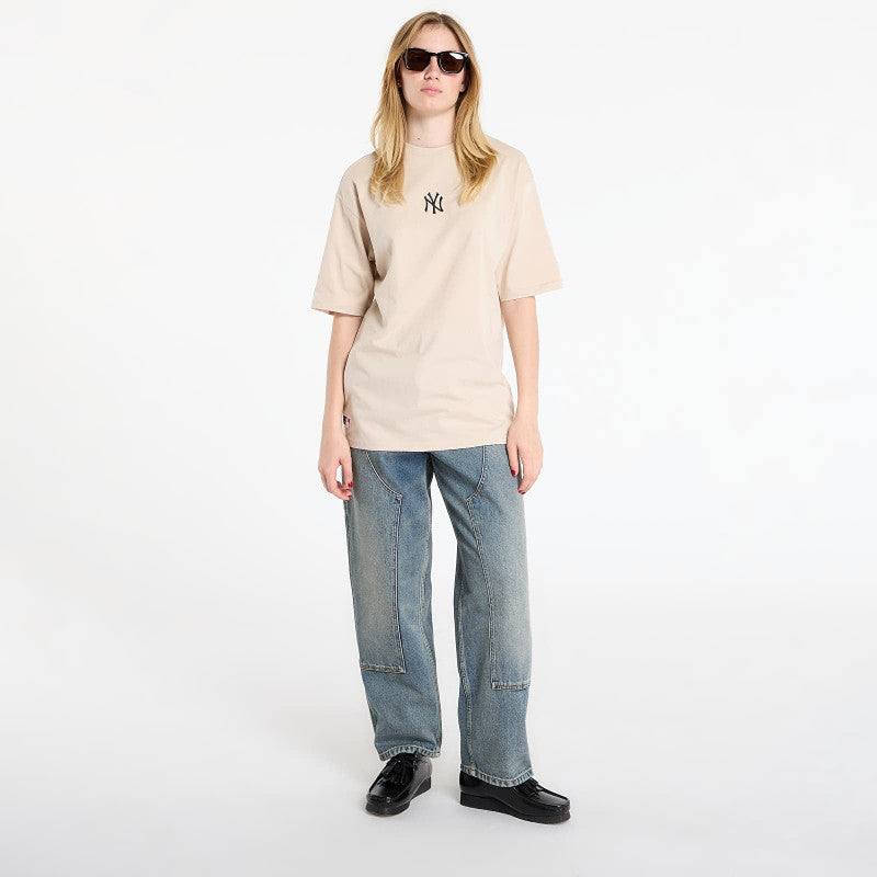 New Era MLB Nos Le Midi Os Tee New York Yankees UNISEX Stone