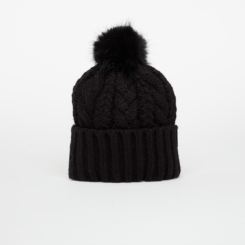 New Era Knit Medium Wmns MLB Cable Wide Beanie New York Yankees Black