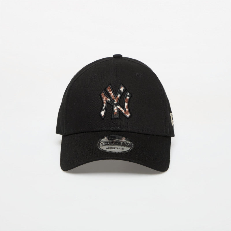 New Era 9FORTY MLB Faux Pony Infill New York Yankees Black/ Ivory