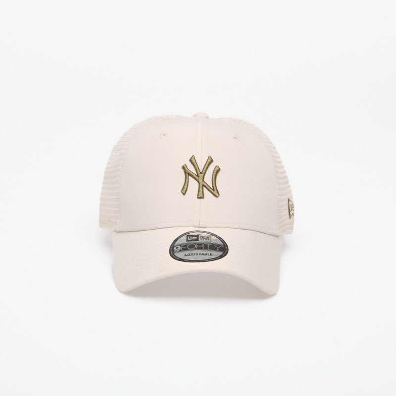 New Era 9FORTY Trucker MLB Midi Homefield New York Yankees Stone/ New Olive