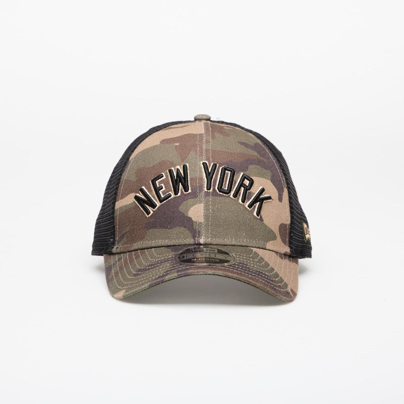 New Era 9FORTY MC Wordmark Camo New York Yankees Woodland Camo