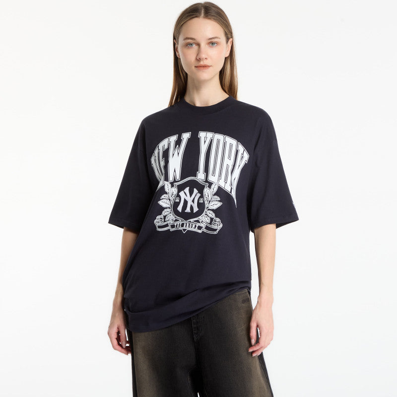 New Era MLB Arch Graphic OS Tee New York Yankees UNISEX Navy
