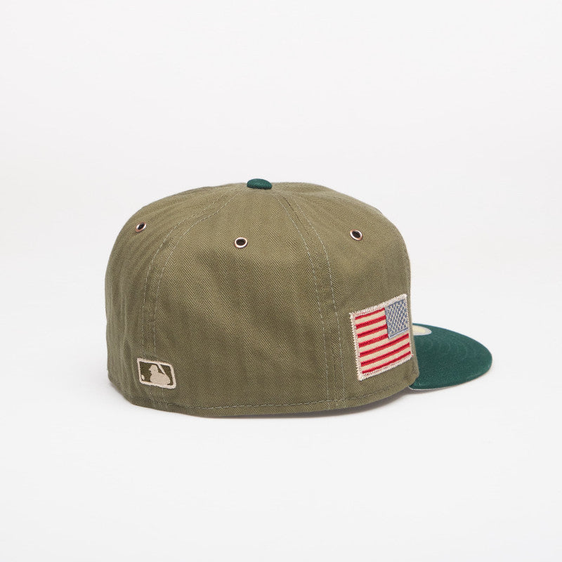 New Era 59FIFTY MLB American Herringbone Oakland Athletics Official Team Color 7