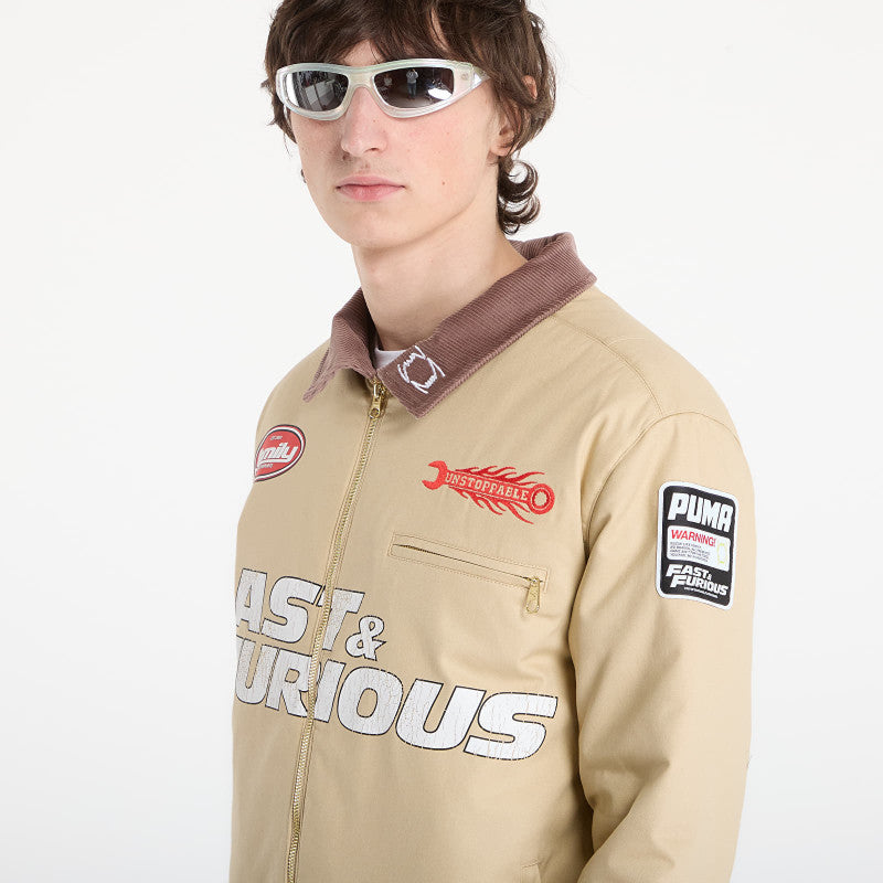 Puma x Fast & Furious Jacket Cashew Brown