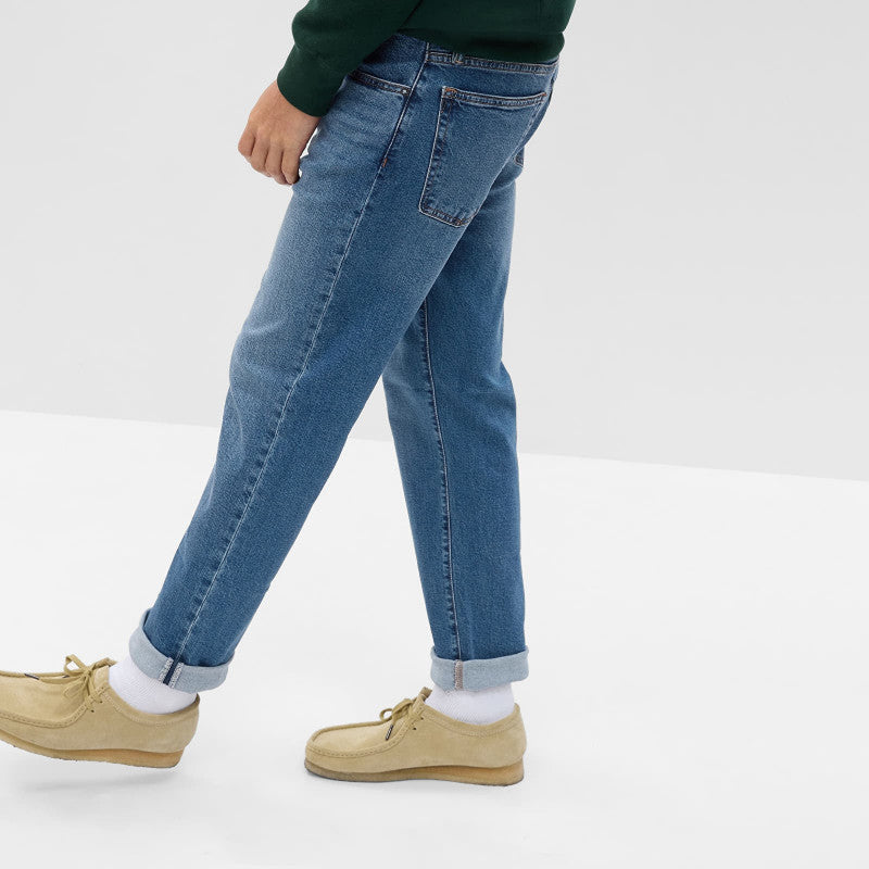 GAP Denim Pants Straight Medium Wash