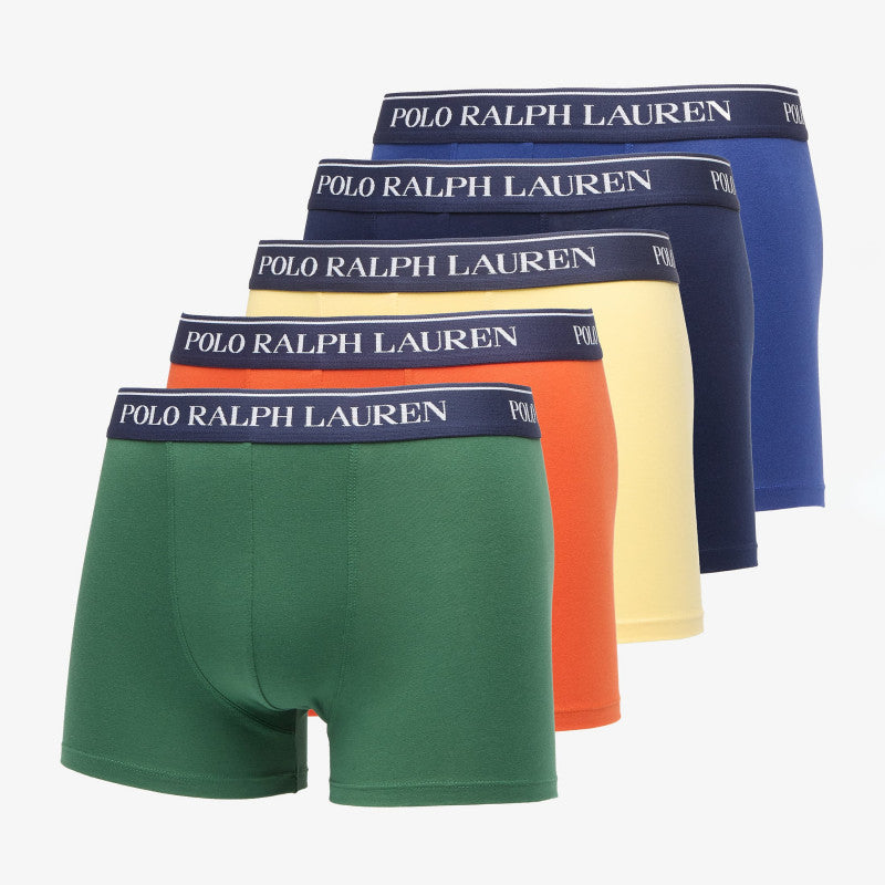 Bokserki Ralph Lauren Classic Trunk-5 Pack-Trunk Multicolor