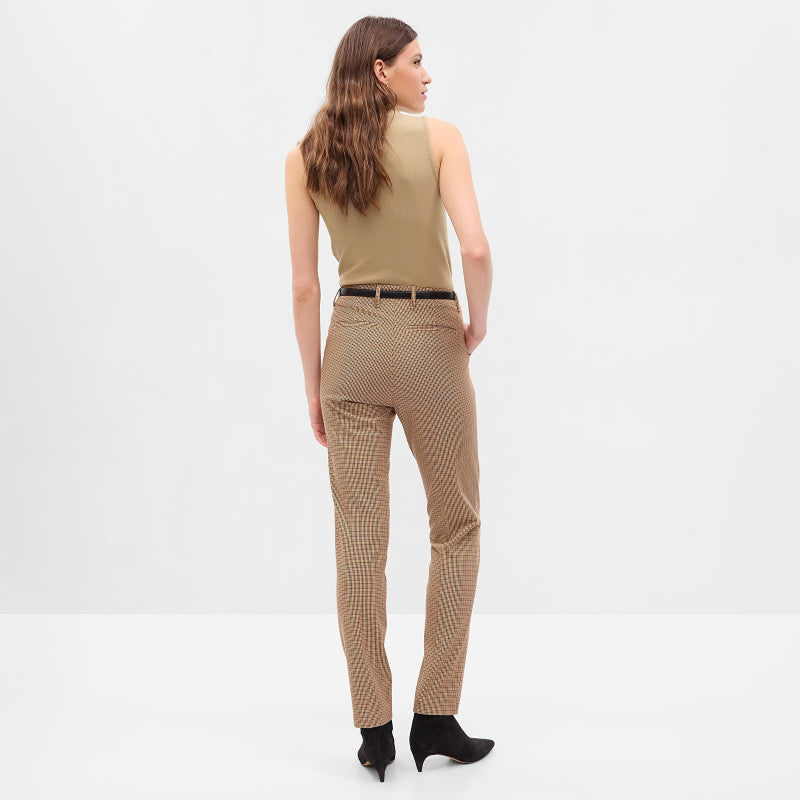 GAP Suiting Trousers Brown Plaid