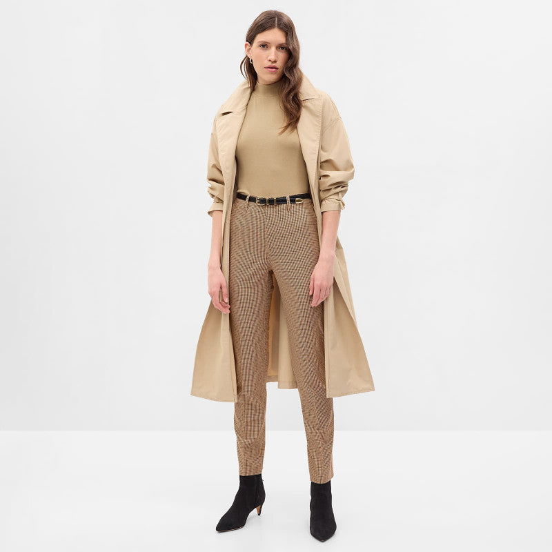 GAP Suiting Trousers Brown Plaid
