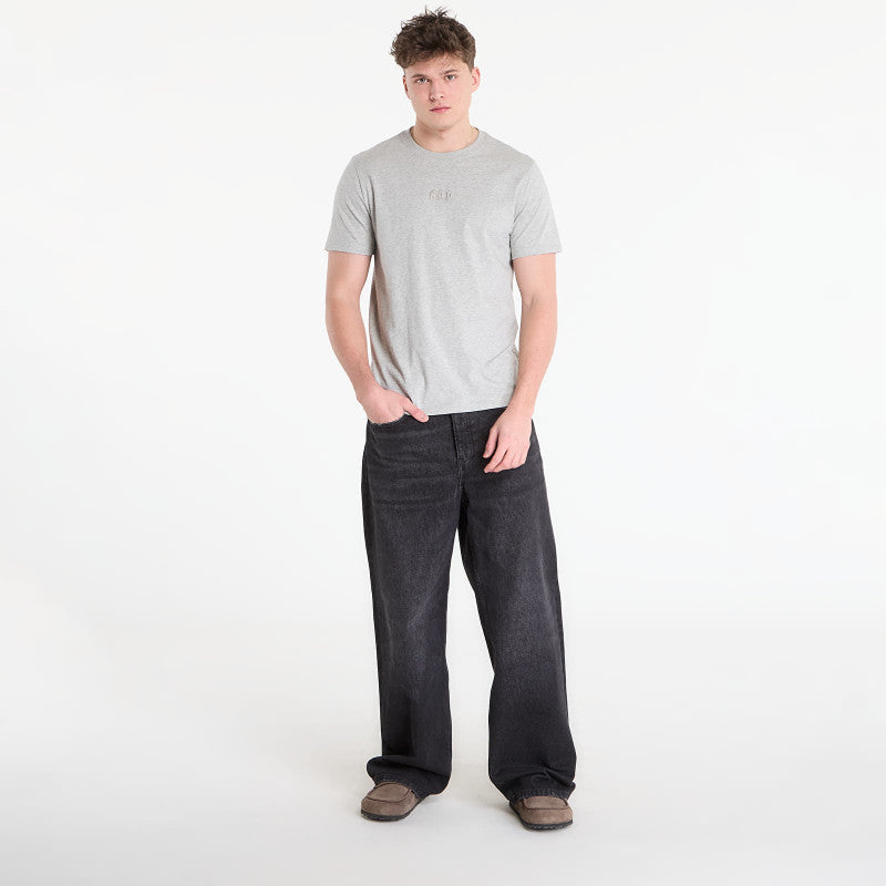GAP V-Frch Mini Logo Tee Light Heather Grey