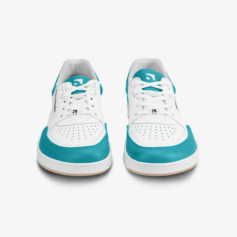 Barebarics Wave White & Dark Turquoise