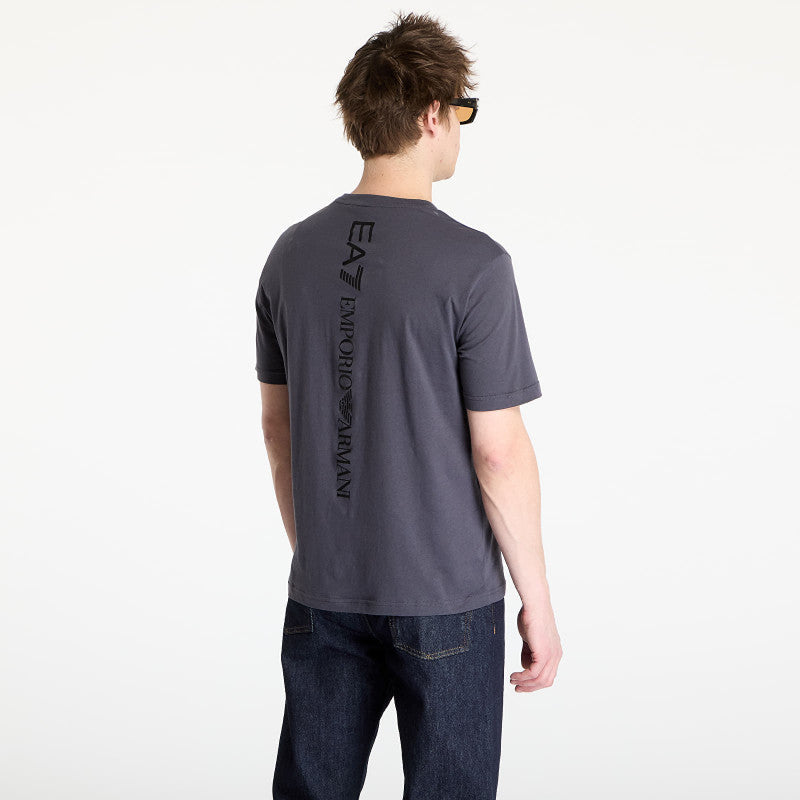EA7 Emporio Armani Train Logo Series M Tee Ss Periscope/ Black