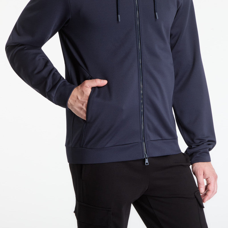 EA7 Emporio Armani Train Lux M Hoodie Fz Pl St Armani Blue