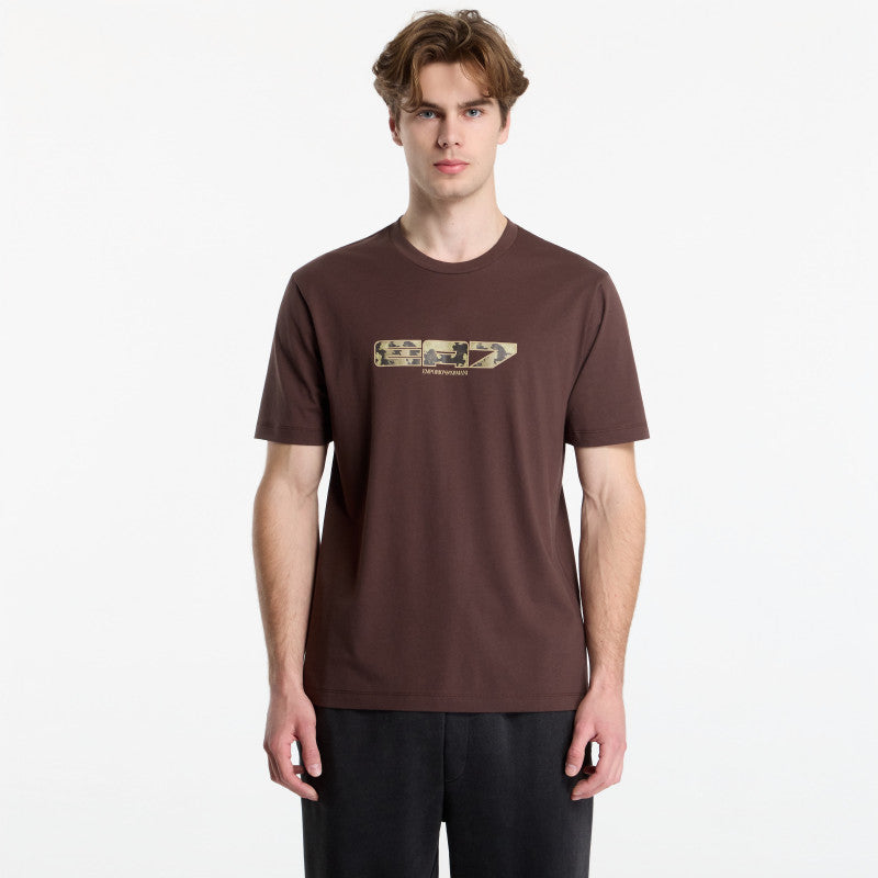 EA7 Emporio Armani Train Graphic Series M Tee Ss Mulch