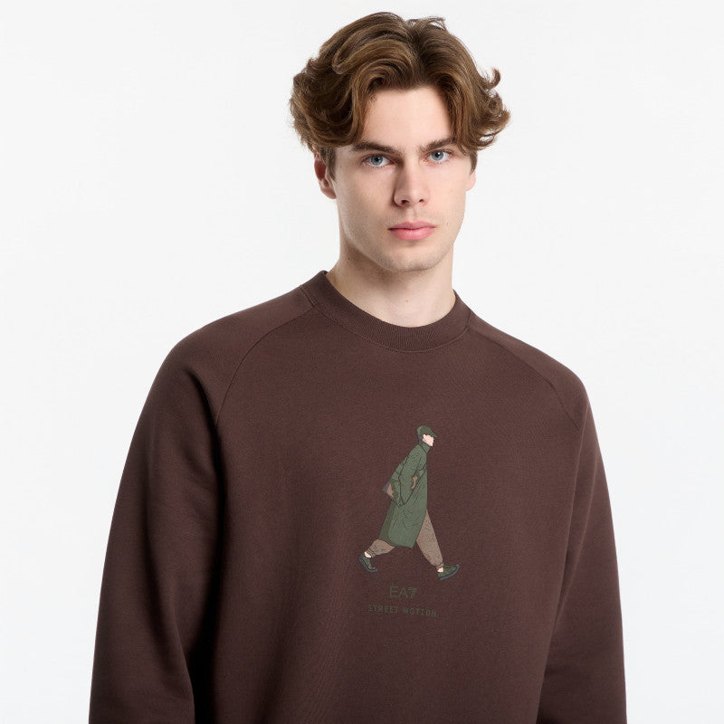 EA7 Emporio Armani Train Graphic Series M T-top C Mulch