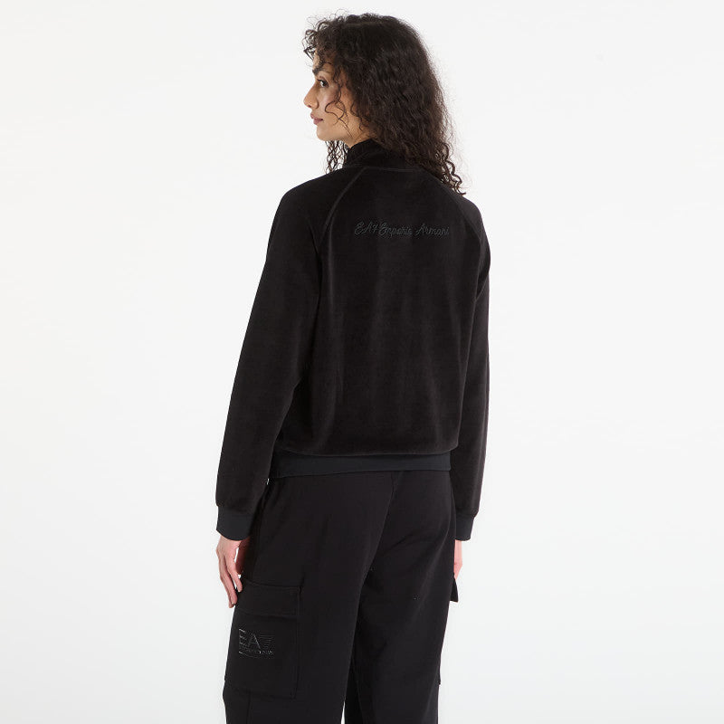 EA7 Emporio Armani Train Athletic Velour Wmns T-Top Black