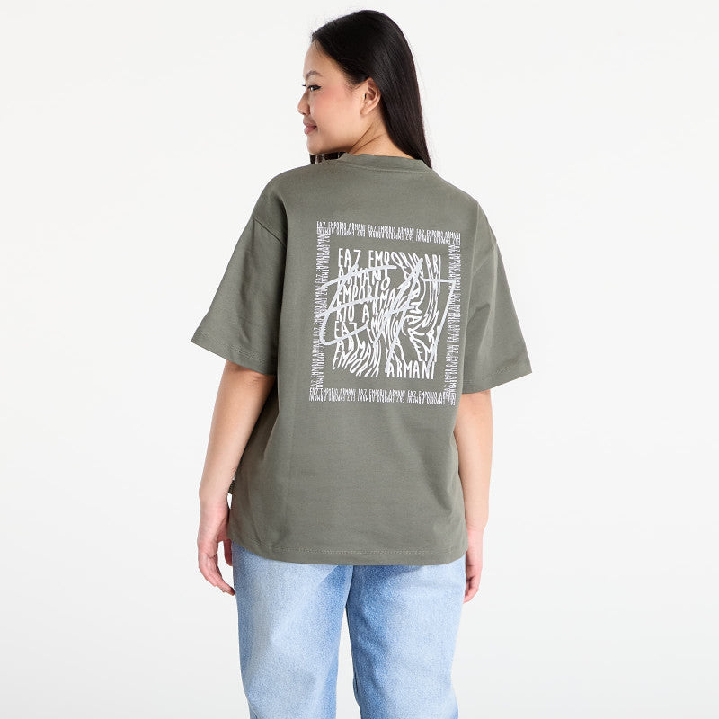 EA7 Emporio Armani Train Logo Series Wmns Tee Ss Ext Mulled Basil