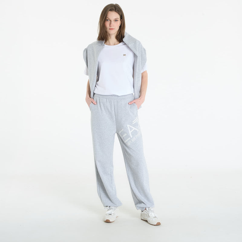 EA7 Emporio Armani Logo Series Trouser Light Grey Melange