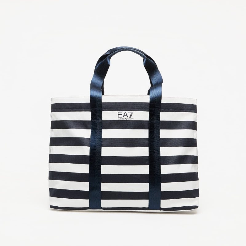 EA7 Emporio Armani Train Shopping Bag Armani Blue/ White