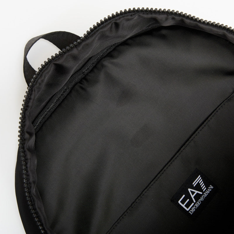 EA7 Emporio Armani Train U Logo Tape Backpack Black