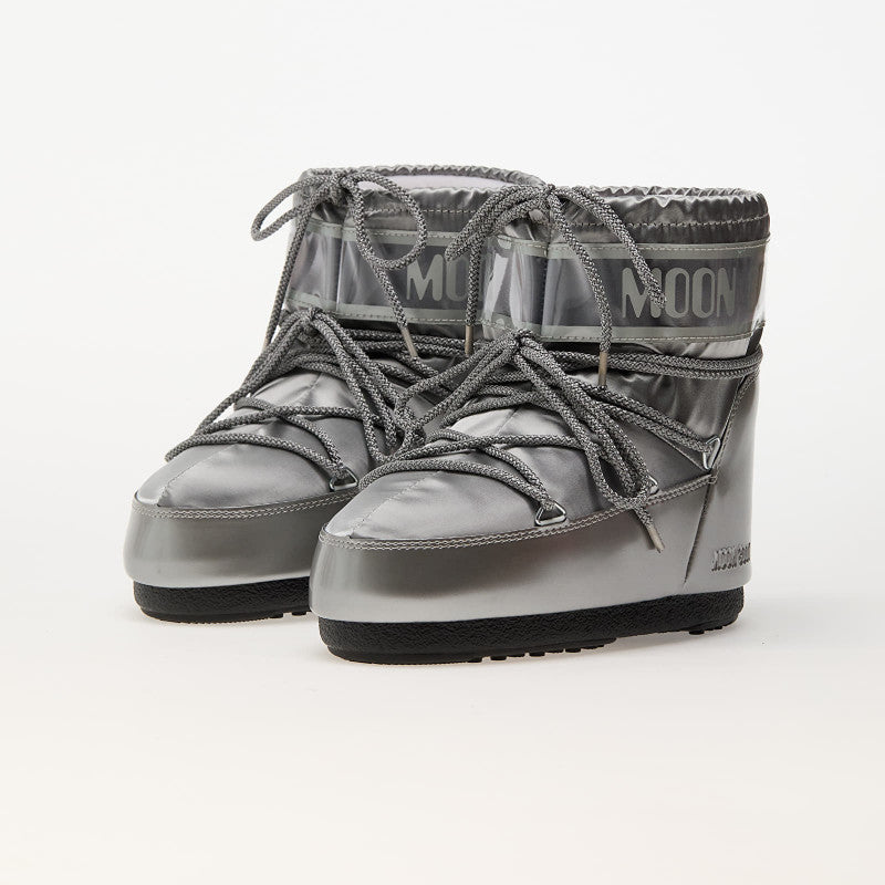 Moon Boot Icon Low Glance Silver