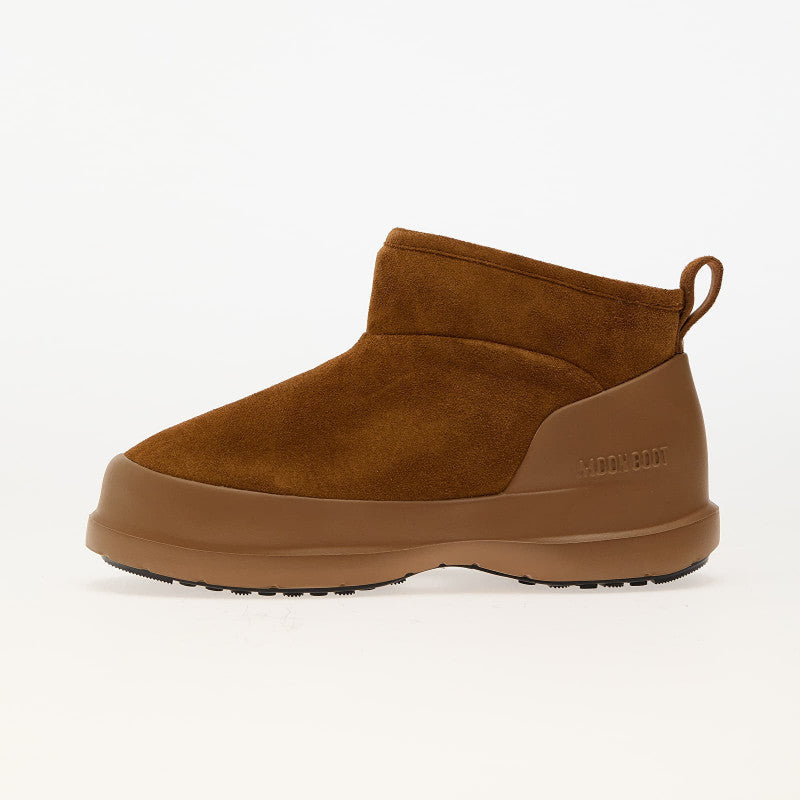 Moon Boot Luna Low Boot Suede Cognac